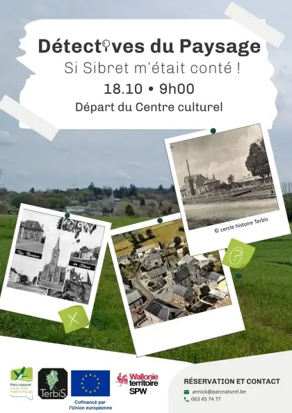 Affiche : Détectives du paysage à Sibret